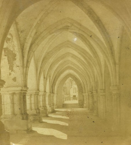 France Luxeuil the former cloister Old Half-Stereo Photo 1865 - 第 1/3 張圖片