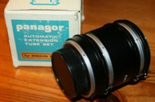 Panagor automatic extension tube set for minolta sr-t-101
