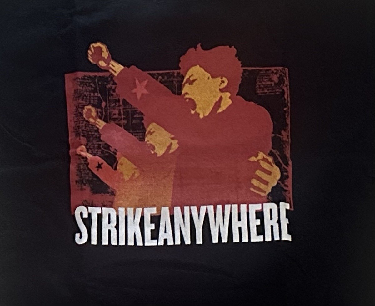 Strike Anywhere - Exit English - Vintage New Never Worn