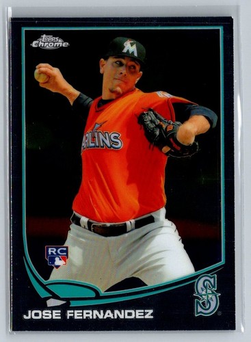 2013 Topps Chrome Jose Fernandez #32 Rookie