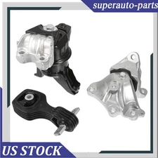 New Engine Motor & Auto Transmission Mount Set Fit Honda Civic 1.8L 2014 2015 US