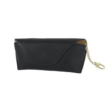 Leather Sunglasses Case with Hanging Hook, Soft Sunglass Case With Clip, Eye ...