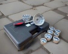 10pcs Oil Filter Cap Wrench Sockets Set Removal Tool Kit For Bmw Mercedes Toyota