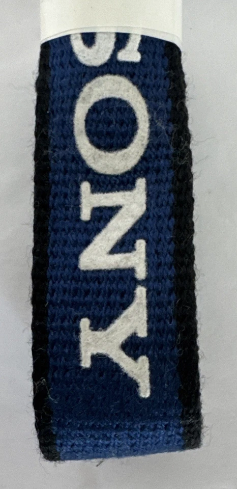 Sony Camera Strap Handycam Blue Vintage Genuine OEM Shoulder Neck Strap 1” Wide - Image 3 of 4