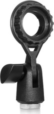 Microphone Shock Mount Holder 3/8 Thread Mic Stand Condenser Shockproof Clip