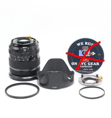 FujiFilm XF1680F4-00221 XF 16-80mm f/4 R OIS WR Lens, Used (FOR PARTS)