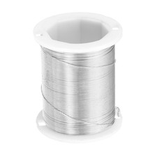 26 Gauge Copper Wires for Jewelry Making, 1 Roll 22m Silver Tone