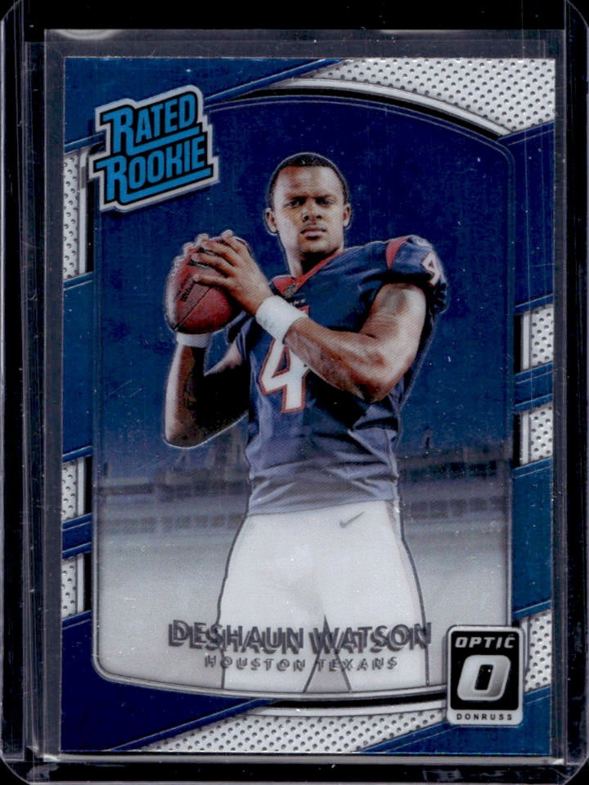 2017 Panini Donruss Optic Deshaun Watson RC Rated #195 Texans Rookie