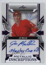 2025 Leaf Metal Legends Purple 1/1 Joe Mullen #MC-JM1 Auto HOF 1s0r