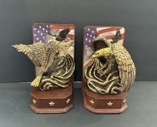 Limited Edition Bradford Exchange Cold Cast Bronze Bookends by Ted Blaylock..