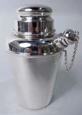 Reed & Barton Shaker X110 Modern Mini Martini Cocktail American Sterling Silver