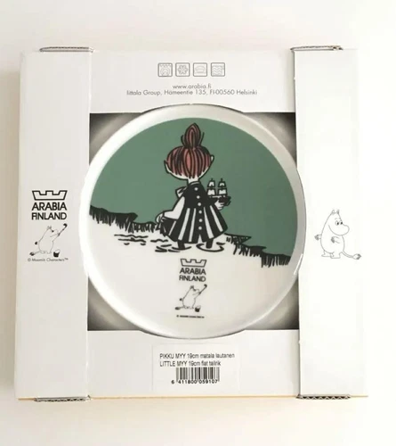 Moomin m226 Time Arabia Little My Plate Discontinued - Picture 5 of 6