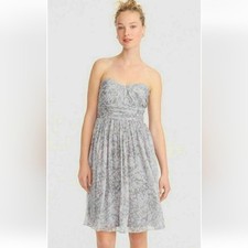 J.Crew Marbella Strapless Mini Dress 0 NWT