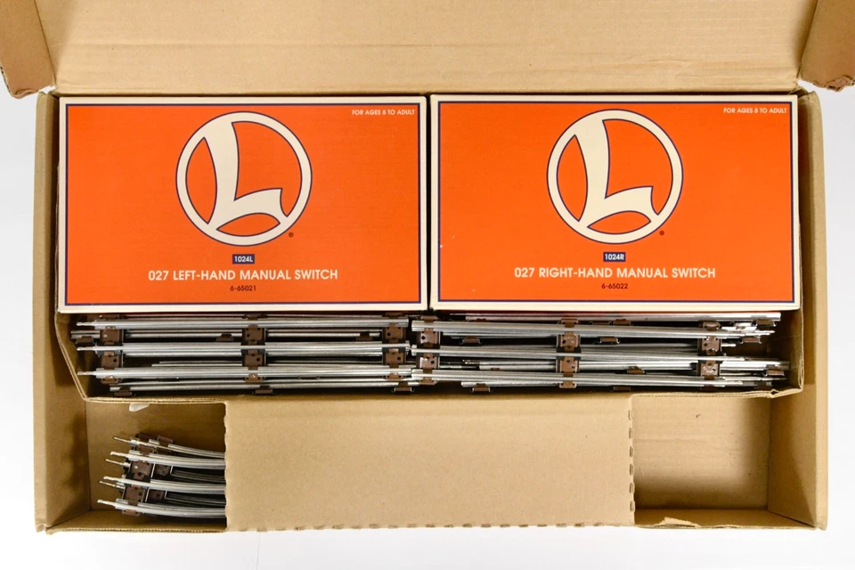 Lionel калибр 0-27 двойная петля дополнительный трек упаковка 6-22967 с 2 переключателями дополнительный трек - Изображение 3 из 4