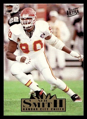 1995 Ultra Neil Smith #157 Kansas City Chiefs