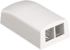Panduit 2 Sockets Surface Mounting Box NK2BXW...