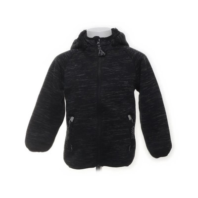 Playtech by Name It, Kapuzenpullover, Größe: 110, Schwarz/Grau, Fleece #Bhn