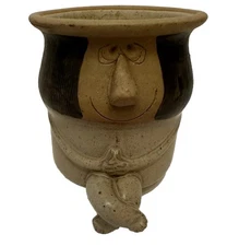 FITZ & FLOYD HUMOROUS STONEWARE PLANTER 1975 VINTAGE SUPER CUTE!