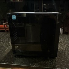 Thermaltake Black Tempered Glass Steel Computer Case with USB Audio Front Ports