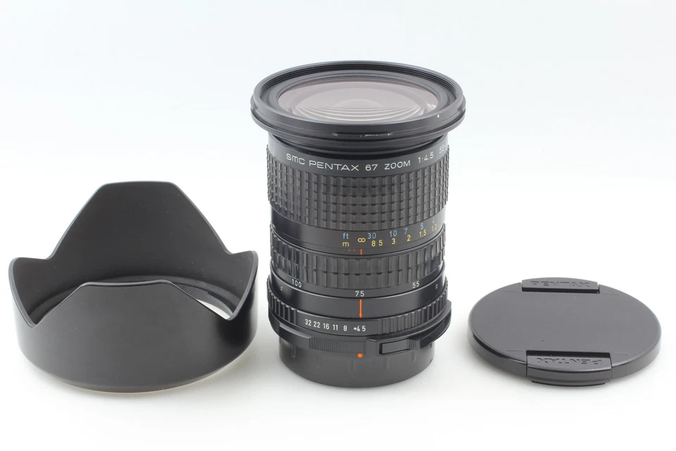 [MINT w/ Hood] SMC Pentax 67 Zoom 55-100mm f4.5 Lens for 6x7 67 II From JAPAN - Image 2 of 4
