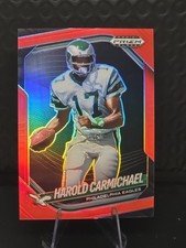 2025 Panini Prizm Black - Harold Carmichael #116 Red Prizm /299