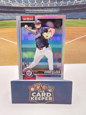 2026 Topps Series 1 #36 - Andry Lara RC Rainbow Foil - Nationals