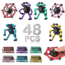Transformable Fidget Spinners for and Adults Sensory Toys for Boys and Girls ...