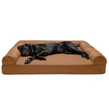 Pet Products Quilted Full Support Orthopedic Sofa Pet Bed for Dogs  Cats - Toas
