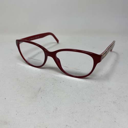 FENDI F1025 615 51-16-135 RED FLEX HINGE EYEGLASSES S991