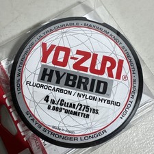 Yo-Zuri Hybrid Clear 275 Yards Monofilament Fishing Line