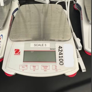 Ohaus SPX6201 Scout Analytical Balance, 6200 g x 0.1 g