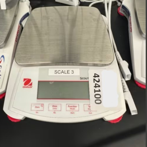 Ohaus SPX6201 Scout Analytical Balance, 6200 g x 0.1 g
