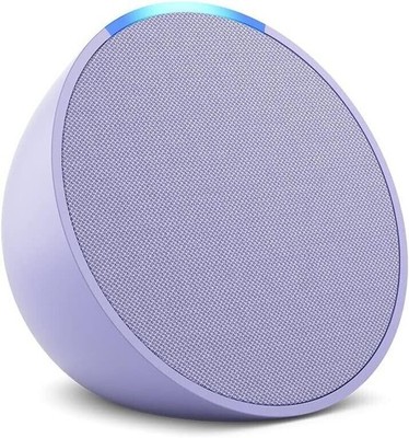 Amazon Echo Pop kompakter Smart Speaker Alexa Musik Bluetooth - Lavendel  neu 