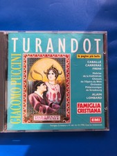 CD Puccini Turandot Le Pagine Piu Belle Caballé Carreras EMI Famiglia Cristiana