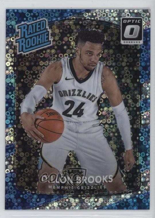 2017 Panini Donruss Optic Rated Rookie Fast Break Holo Prizm Dillon Brooks 11ng