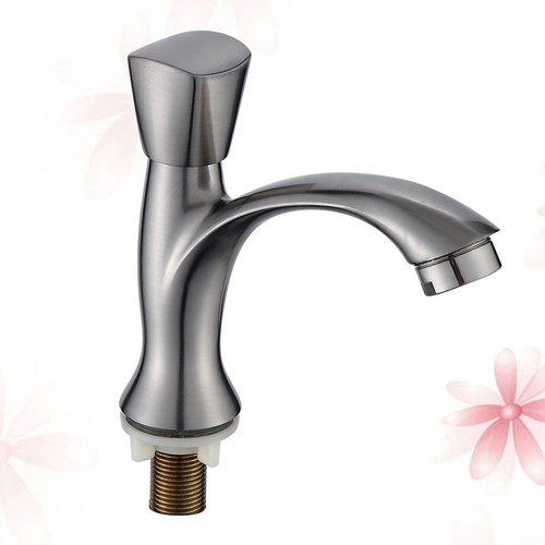 1 szt. Pojedyncza bateria wodna ze stopu zimnej wody Kran umywalkowy Umywalka Umywalka grawitacyjna - Zdjęcie 1 z 16