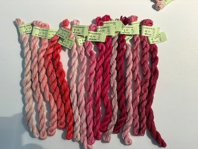 Gumnut STARS Silk Thread for Needlepoint & Cross Stitch - 32 Colors - you pick