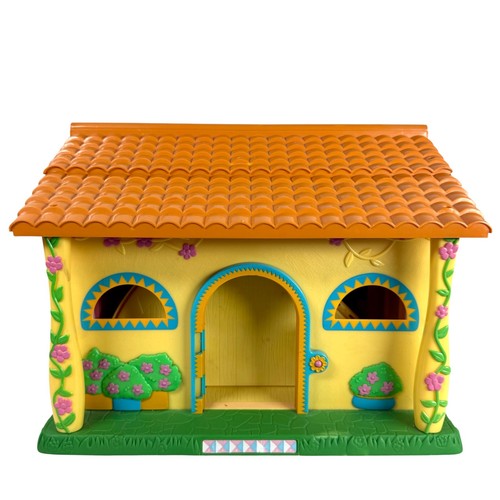 Vintage Mattel Dora The Explorer sprechendes Haus Spielset Puppenhaus Spielzeug getestet funktioniert