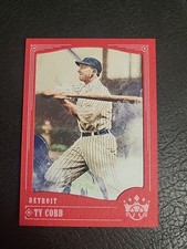 2018 Panini Diamond Kings Ty Cobb #34 Red Frame
