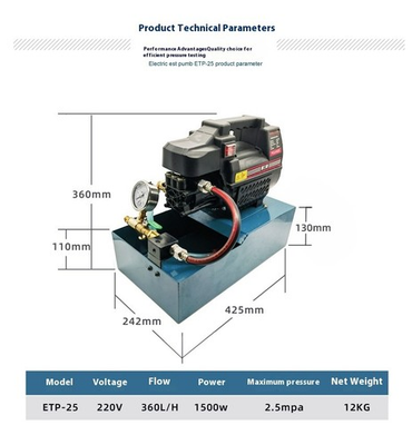 #ad #ad 220V PPR Pipe Pressure Testing Machine with Boost Pump for Dual Use Car Washing $562.99