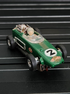 #ad #ad ORIGINAL AURORA # 1406 T JET REPCO BRABHAM RUNNING SLIMLINE SUPER NICE $73.09