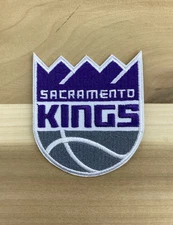 Sacramento Kings 3" Iron On Embroidered Patch~ Free Tracking!