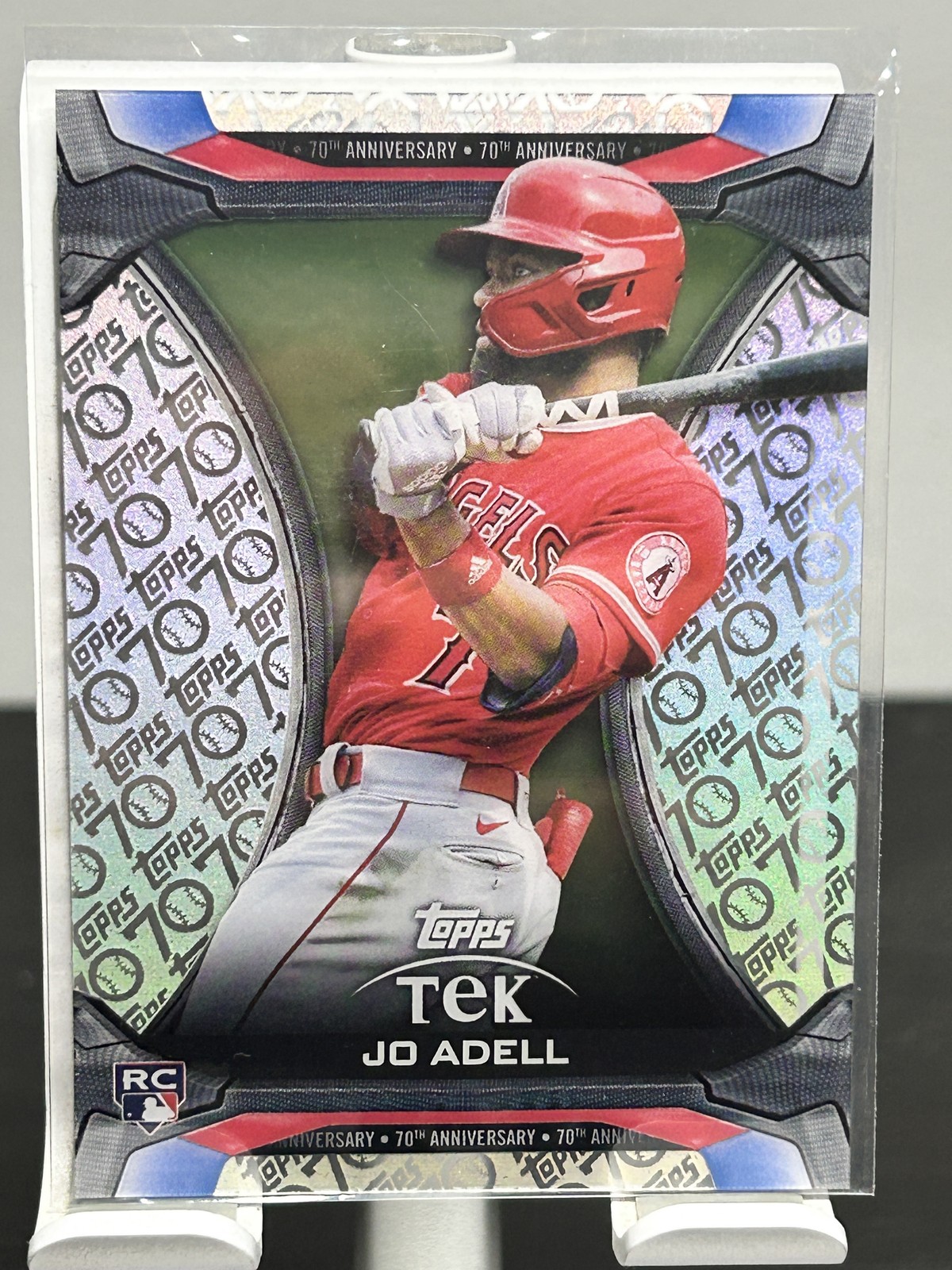 2021 Topps Update Tek 70th Anniversary Box Topper - #TTA-23 - Jo Adell - Angels