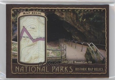 2022 Goodwin Champions Parks Map Relics 17/41 Mammoth Cave National Park 0il7