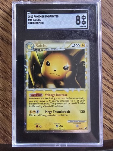 Raichu graded SGC 8 for sale on eBay