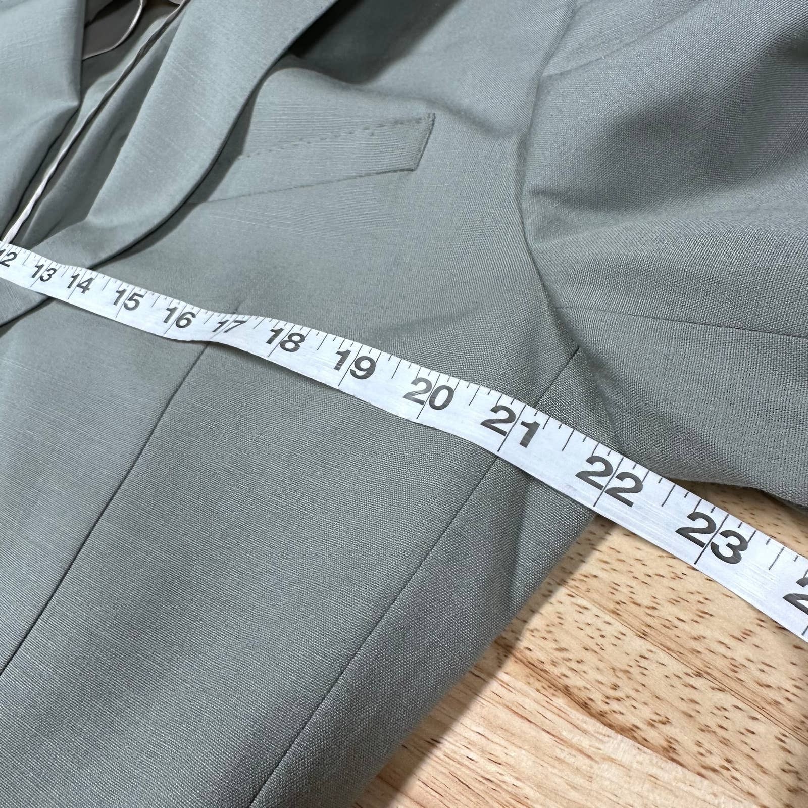 Reiss NWT Fantasy Wool Blend Single Breasted Blazer Men's Size 42 2 Button image 9