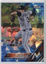 2016 Topps Box Set Chrome Sapphire Edition /250 Tom Koehler #573 2f4