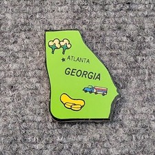 Georgia REPLACEMENT STATE Small World Toys Wooden U.S.A. Map 1994 Puzzle 2560
