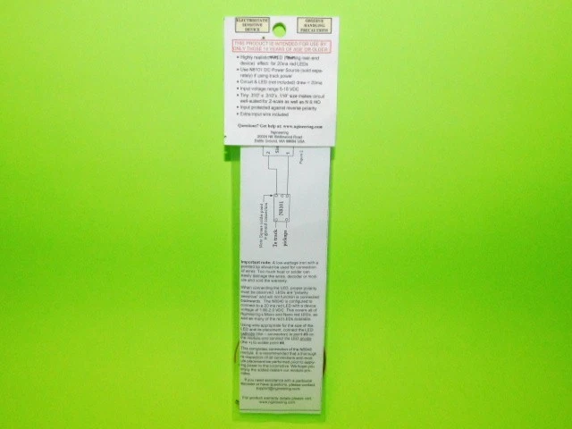 NGINEERING N8040 (EOT) END OF TRAIN FLASHER / FRED LIGHT NEW!!! MADE IN 🇺🇸 !!! - Image 2 of 3