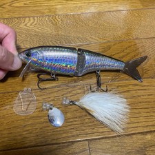 SURPPA BEAST 170F Holo Silver Big Bait Spinnerbait Fly Attachments Used